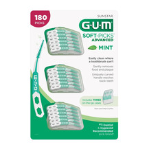 GUM Soft Picks Advanced Mint 180 count Dental Care Floss - $18.68