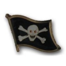 K&#39;s Novelties Wholesale Pack of 6 Jolly Roger Red Eyes Pirate Flag Bike Hat Cap  - £8.88 GBP