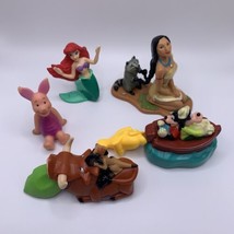 Vintage Disney Toy Lot Little Mermaid Goofy Movie Lion King Piglet Pocahontas - £10.11 GBP