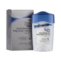 Sure Men Maximum Protection Fresh Scent Cream Anti-Perspirant Deodorant ... - $285.10 MXN