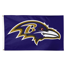 Baltimore Ravens Flag 3x5 Team - $996.78 MXN