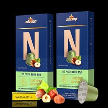 ELITE N 20 espresso capsules Hazelnut flavored for Nespresso machine - $784.48 MXN