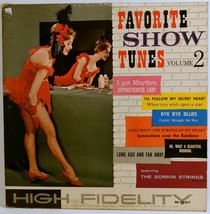 Favorite Show Tunes Volume 2 Vinyl 1959 Concert M-1037 - £5.94 GBP