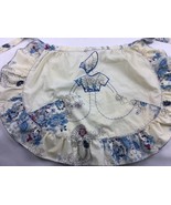 Half Apron Ivory Bonnet Woman Floral Cute Retro Ruffle Cooking 50s Style... - $33.78 CAD