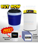 BUBBLEBAGDUDE Bubble Machine 5 Gallon with 5 Gallon Zipper Bag Wash Bag - $191.82 CAD