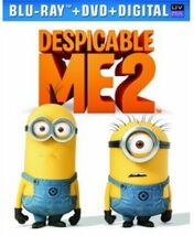 Despicable Me 2 (Blu-ray + DVD, 2013) Steve Carell - $9.79