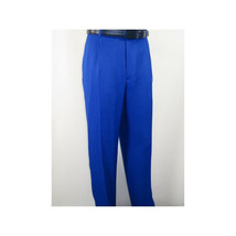 Men 2pc Walking Leisure Suit Short Sleeves By DREAMS 256-21 Solid Royal Blue image 2