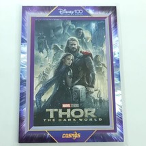 Thor Dark World 2023 Kakawow Cosmos Disney  100 All Star Movie Poster 038/288 - £39.14 GBP