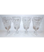 STUNNING SET OF 4 SIGNED WATERFORD CRYSTAL KENMARE 6&quot; CLARET WINE GLASSES - £78.77 GBP