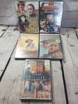 Lot/5 Western DVD Movies Kid Vengeance Jackals Rifleman Little Moon Jud McGraw - £17.88 GBP