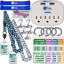 Cruise Essentials Must Haves Cruise Luggage Tags Holder Cruise Approved ... - $42.17