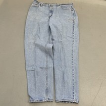Vintage Levi&#39;s 550 Relaxed Fit Tapered Leg Denim Jeans Sz 20 USA 38.5x30.5 - £25.31 GBP