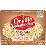 36 BAGS TOTAL | Orville Redenbacher’s Naturals Light Classic Butter &amp; Se... - €49,58 EUR