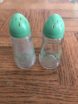 Antique Salt And Pepper Shakers-&quot;Trade W Cline Smith Mc Coy Furniture&quot;-RARE - $1,405.19 MXN