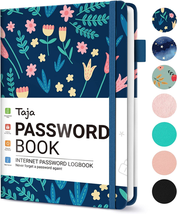 Password Keeper Book with Alphabetical Tabs，Small Password Books for Seniors, Pa - £10.96 GBP
