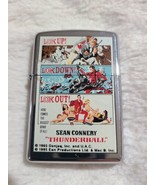 JAMES BOND 007 THUNDERBALL MOVIE POSTER ZIPPO LIGHTER  - $1,700.65 MXN