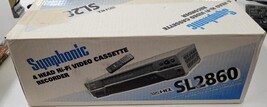 New in Box Symphonic SL2860 4 Head Hi-Fi VHS VCR Vhs Player with HDMI Ad... - $352.78