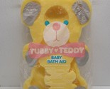 Vintage Crib Mates Tubby Teddy Baby Bath Yellow Sponge New NOS - £43.43 GBP