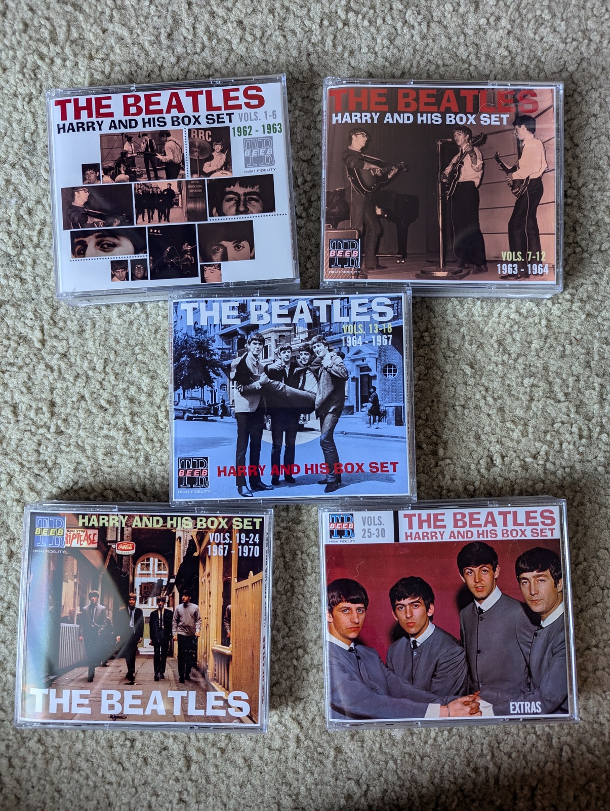 The Beatles  Harry And His Box Set 29-CD/1-DVD  Lord Reith Complete BBC Sessions Item image 2