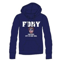 FDNY Hoodie Sweatshirt New York City Fire Department Navy (4xl) - £31.09 GBP+