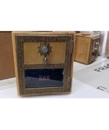 VINTAGE AUTHENTIC POST OFFICE LETTER LOCK BOX DOOR COIN PIGGY BANK LARGE... - €90,90 EUR
