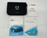 2007 Mazda 3 Owners Manual Handbook Set with Case OEM H04B11012 - $17.32