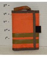 Gap Orange Tan Brown Hook-and-loop Trifold Wallet - $9.85