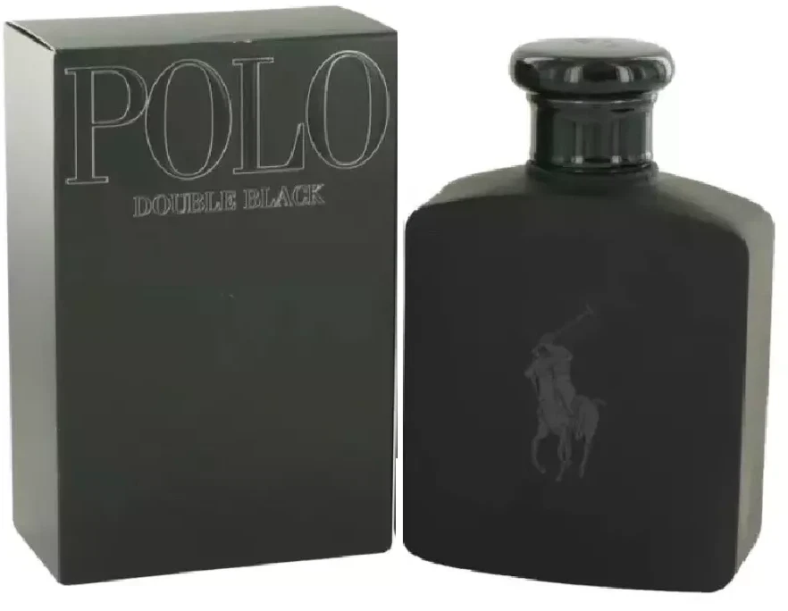 POLO DOUBLE BLACK by RALPH LAUREN 4.2 oz for Men,100 % Genuine,long lasting - $70.99