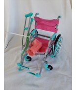My Life As Folding Wheelchair, Set of Crutches, &amp; Cast for 18&quot; Dolls - £23.73 GBP