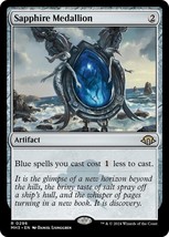 Sapphire Medallion NM RARE Modern Horizons 3 [MH3] MTG #296 - Regular Ne... - $79.36 MXN