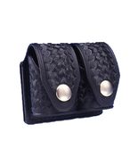 New HKS 203 Speedloader Case BW Large Basketweave B/W  Black - $22.77 CAD