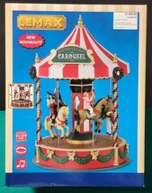 Lemax &quot;Winter Holiday Carousel&quot; Sights &amp; Sound SKU 14902 Brand New 2021 - £79.13 GBP