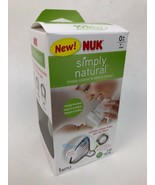 New NUK Simply Natural Bottle, 5 Ounce 150ml BPA FREE  Maintain Strong B... - £11.00 GBP