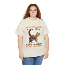 Cat humor funny t shirt for men and women stocking stuffer too Unisex co... - $16.40+