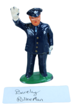 Vintage Barclay Policeman Traffic Cop Police 850 B186 Happy Traveler Figure - $13.82