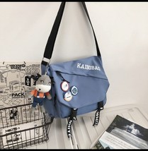 Messenger Bag Men&#39;s Korean Version Ins Crossbody Bags Large-capacity Sho... - $107.90