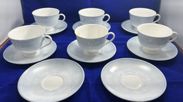 EUC LENOX SWEDISH GARLAND FOOTED TEA CUP &amp; SAUCER MADE IN USA.*Used* Lot... - £139.29 GBP