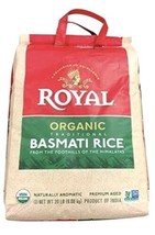 Organic Royal Organic Royal Traditional Basmati Rice Net Wt 20 Lb - £39.92 GBP