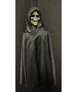 Paper Magic Group Hanging Grim Reaper Skeleton Prop Cape Halloween 14&quot; D... - £26.21 GBP