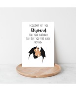 Rhysand Birthday Card, ACOTAR Birthday Card, Bat Boys Card - $7.99