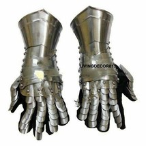 Medieval Steel Gothic Gauntlet Gloves Handmade Middle Ages On Sale-
show... - £71.28 GBP