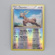 Pokemon Stantler BREAKpoint 91/122 Uncommon Reverse Holo Basic Colorless TCGCard - £0.96 GBP