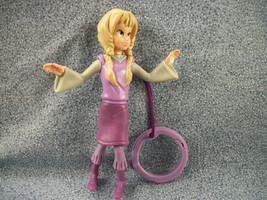 McDonald&#39;s Disney 2005 Purple Girl Figure w/ Clip On  - £1.19 GBP