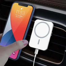 15W MagSafe Wireless Fast Charging Car Cradle - Power Delivery PD Auto Phone Cha - £12.26 GBP
