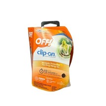 OFF! Clip On Mosquito Repellent Fan 12 Hours New Sealed w/ Damaged Packaging SEE - £7.23 GBP