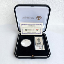 Malta Silver 2019 10 Euro Coin &amp; Foil Stamp Proof Sette Giugno Riots 04180 - $404.99