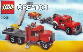 Instruction Book Only For LEGO CREATOR Construction Hauler 31005 - £5.11 GBP