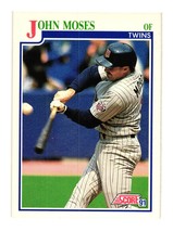 1991 Score #429 John Moses Minnesota Twins - £1.49 GBP