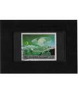  Tchotchke Framed Stamp Art -  Space - Concepts of Future Exploration - $7.99