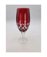 Ajka Bohemian Hand Made Cut to Clear Iced Tea Goblets 24%PbO Vtg Rare Ru... - €58,77 EUR